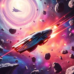 Galaxy Drift Runner - Text-based game