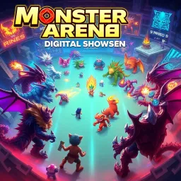 Monster Arena: Digital Showdown - Text-based game