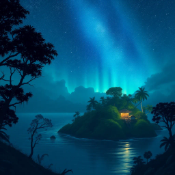 Kisah Pulau Aurora - Text-based game