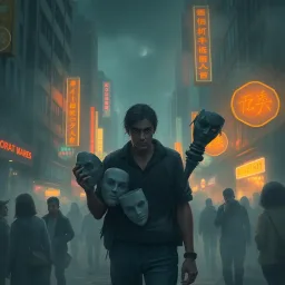 Masks of Identity - Text-based game