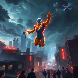 Wonder Man: Metropocalypse - Text-based game