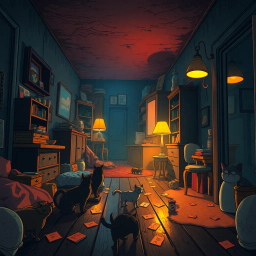 Pee-venture: Midnight Quest - Text-based game