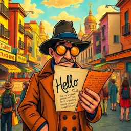Whose Hello? - Text-based game