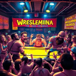Wrestlemania: The Oiled Chronicles - Text-based game