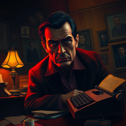 Whodunit? The Case of the Framed Detective - Text-based game