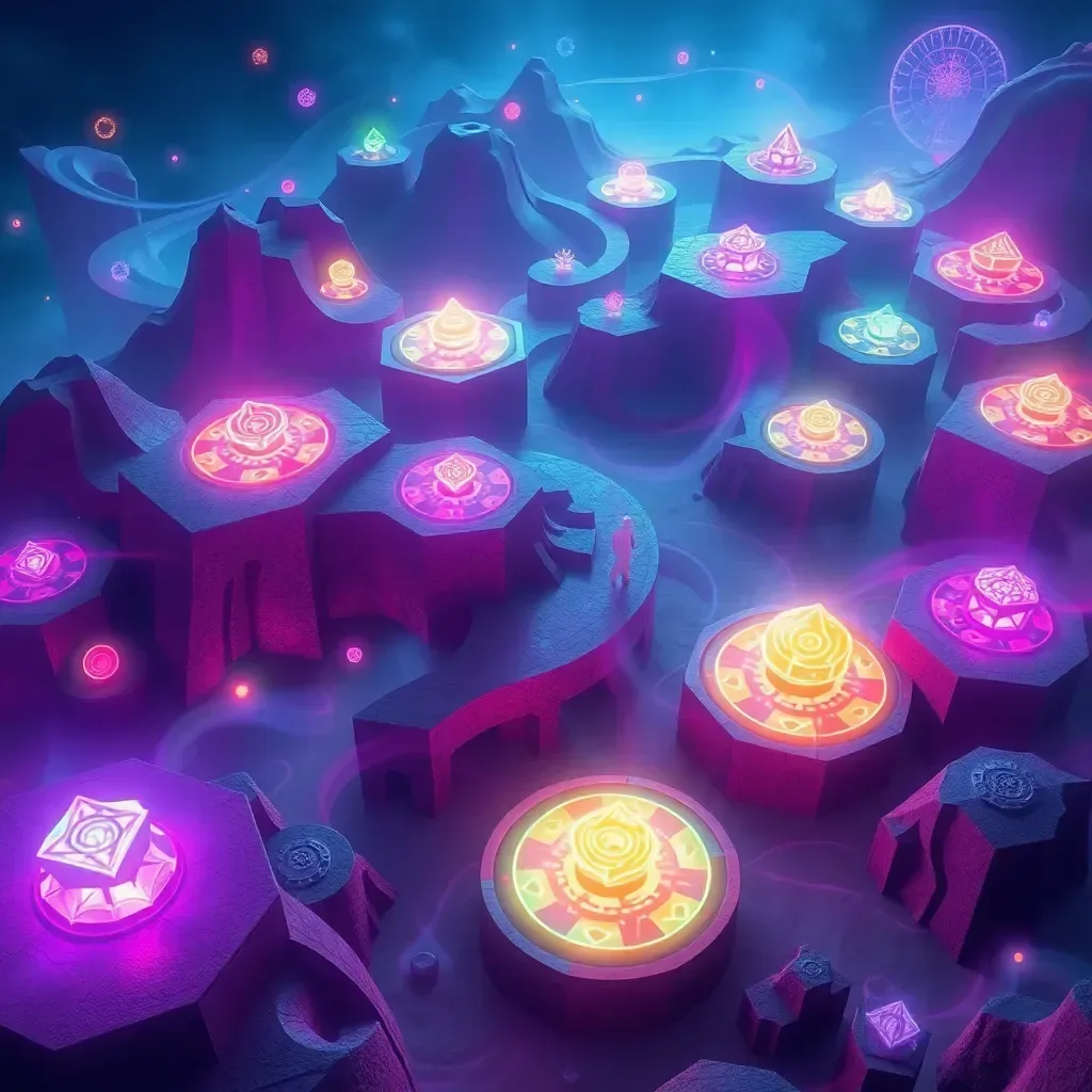 Spinning Glyphs Adventure