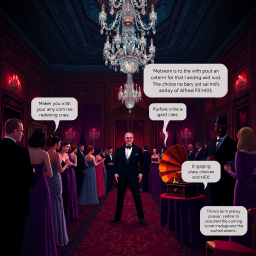 Murder at the Midnight Gala - Text-based game
