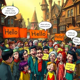 Whose Hello? - Text-based game