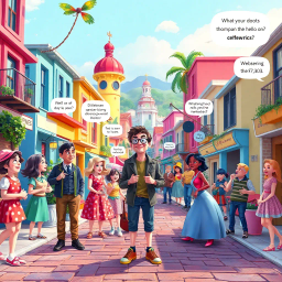 Whose Hello? - Text-based game