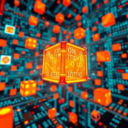 Spinning Code Cube - Text-based game