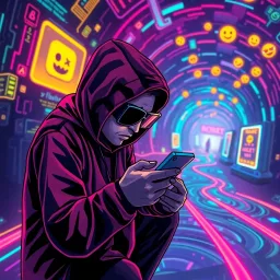 Whose Hello? A Mystery in the Digital Age - Text-based game