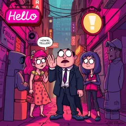 Whose Hello? - Text-based game