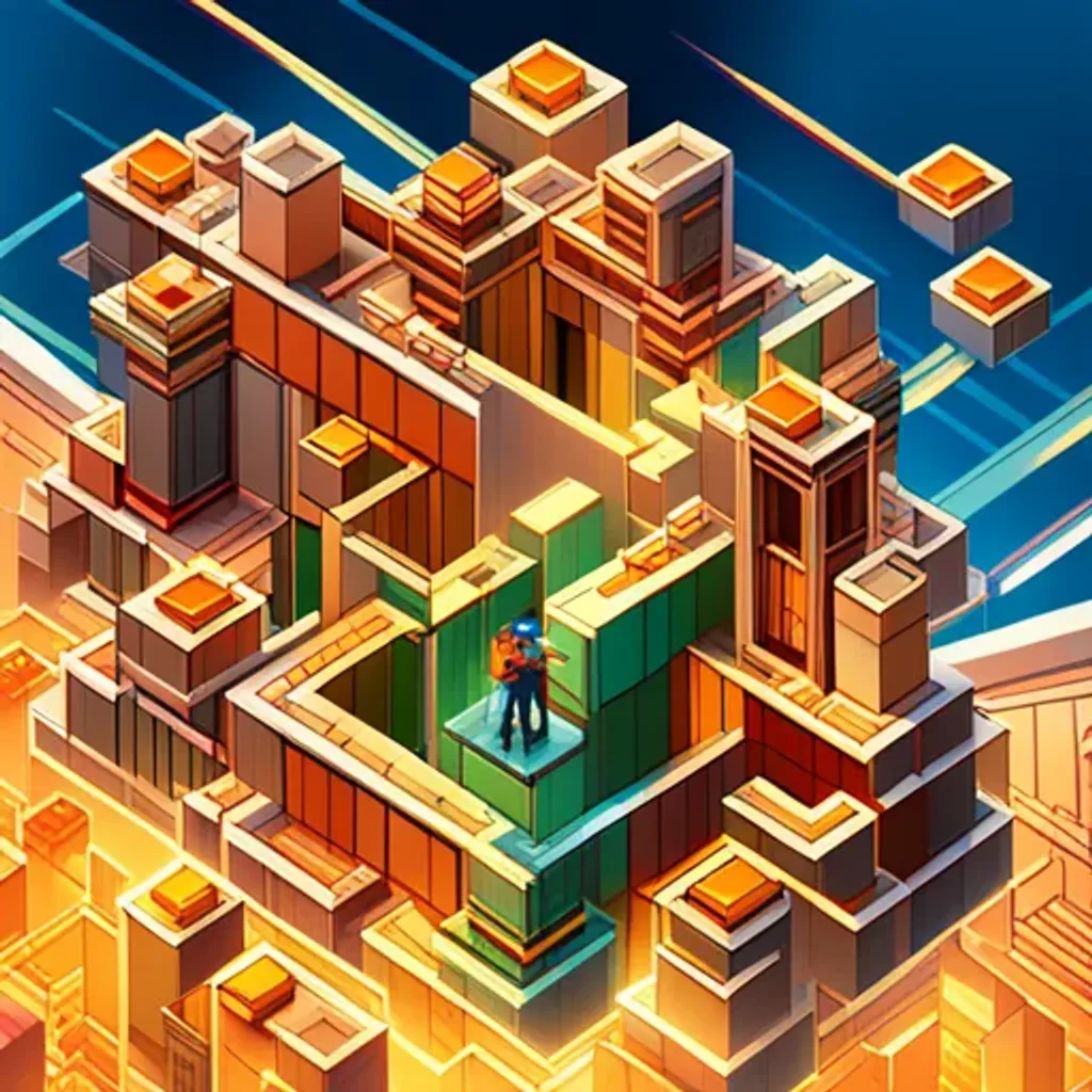 Spinning Cube Adventure