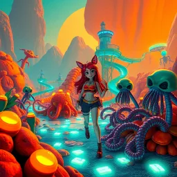 Alien Pursuit: Knotty Business - Text-based game