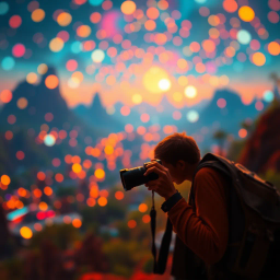 Pixel Prodigy: The Bokeh Chronicles - Text-based game