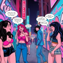 Femboy Frenzy: The Art of Connection - Text-based game