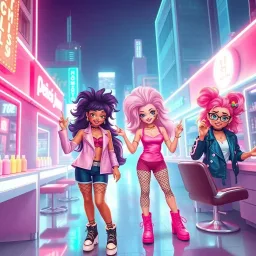 Femboy Fiasco: The Hair-Raising Adventure - Text-based game