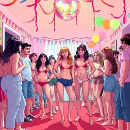 Barely There: The Party Chronicles - Text-based game