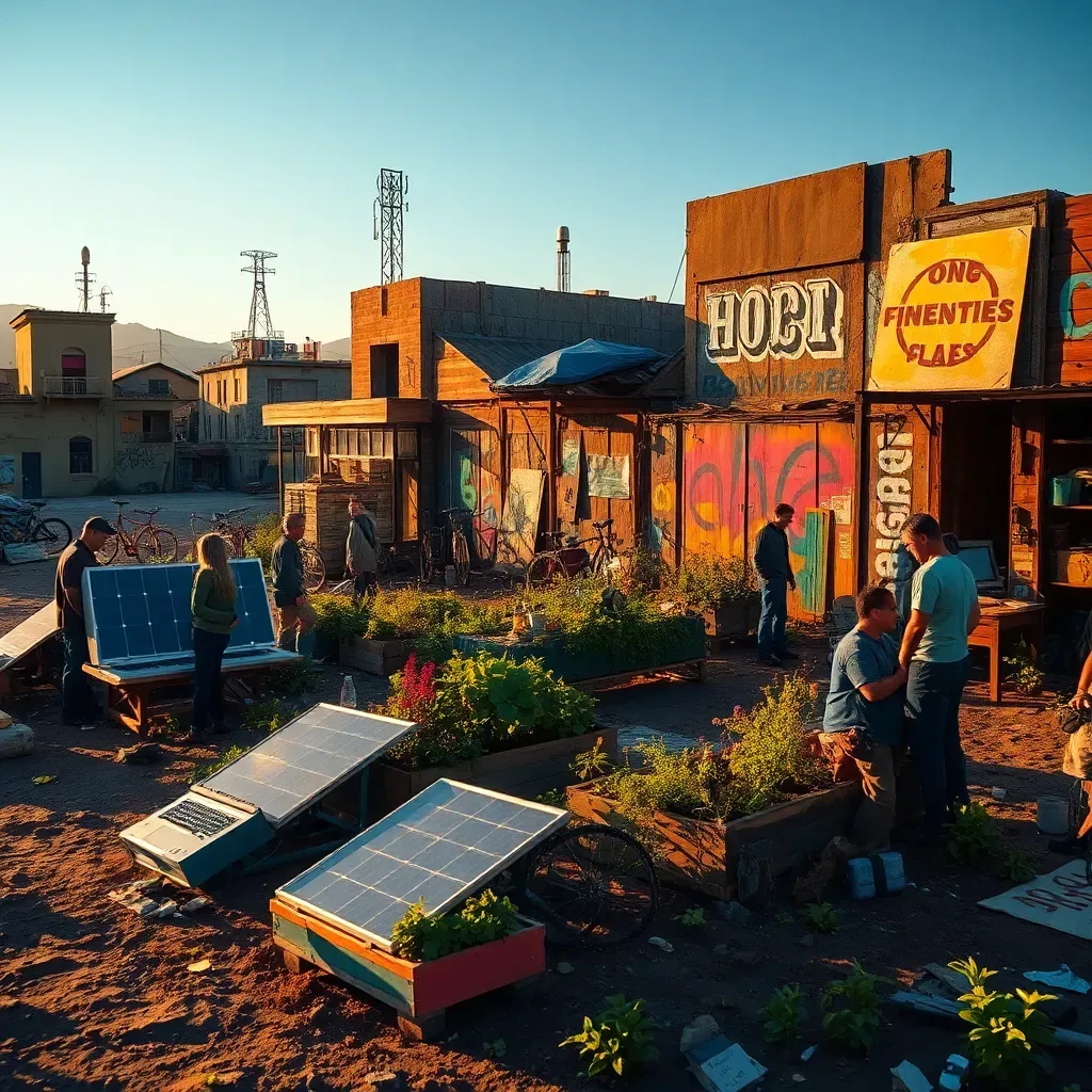 After the Collapse: Frugal Futures