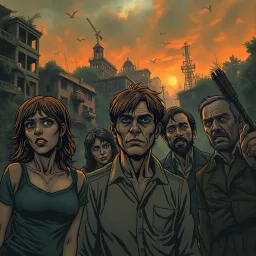 Zombies Unscripted - Text-based game