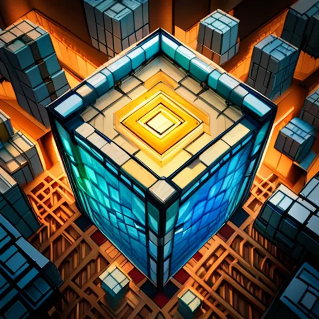 Spinning Cube Adventure