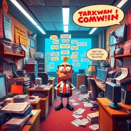 Copywriter's Rebellion - Text-based game