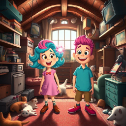 Lucy and the Size Ray Shenanigans