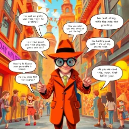 Whose Hello? - Text-based game
