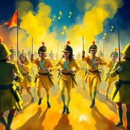 ABBA's Waterloo - Text-based game