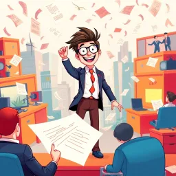 Job Hunter: The Quest for Career Glory - Text-based game