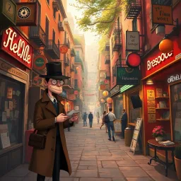 Whose Hello Is It Anyway? - Text-based game