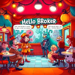Whose Hello Is It Anyway? - Text-based game