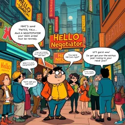 Whose Hello Is It Anyway? - Text-based game
