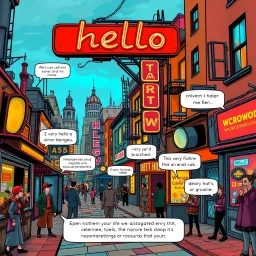 Whose Hello Is It Anyway? - Text-based game