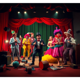 Curtain Call: The Whimsical Chronicles - Text-based game