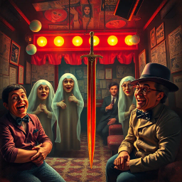 Laughter's Double-Edged Sword - Text-based game