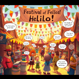 Whose Hello Is It Anyway? - Text-based game