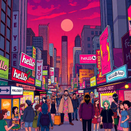 Whose Hello is It Anyway? - Text-based game