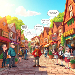 Whose Hello Is It Anyway? - Text-based game