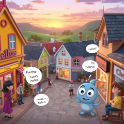 Whose Hello Is It Anyway? - Text-based game