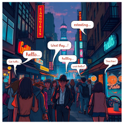 Whose Hello Is It Anyway? - Text-based game