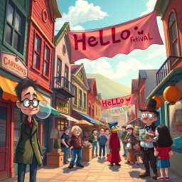 Whose Hello Is It Anyway? - Text-based game