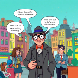 Hello, Who's There? - Text-based game