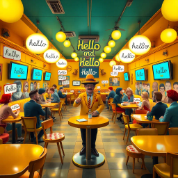 Whose Hello is it Anyway? - Text-based game