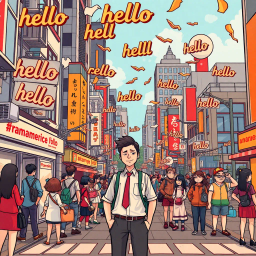 Whose Hello Is It Anyway? - Text-based game