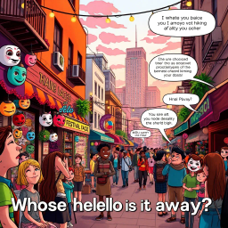 Whose Hello Is It Anyway? - Text-based game