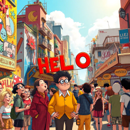 Whose Hello Is It Anyway? - Text-based game