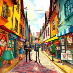 Whose Hello Is It Anyway? - Text-based game