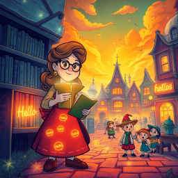 Whose Hello Is It Anyway? - Text-based game