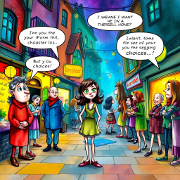 Whose Hello Is It Anyway? - Text-based game